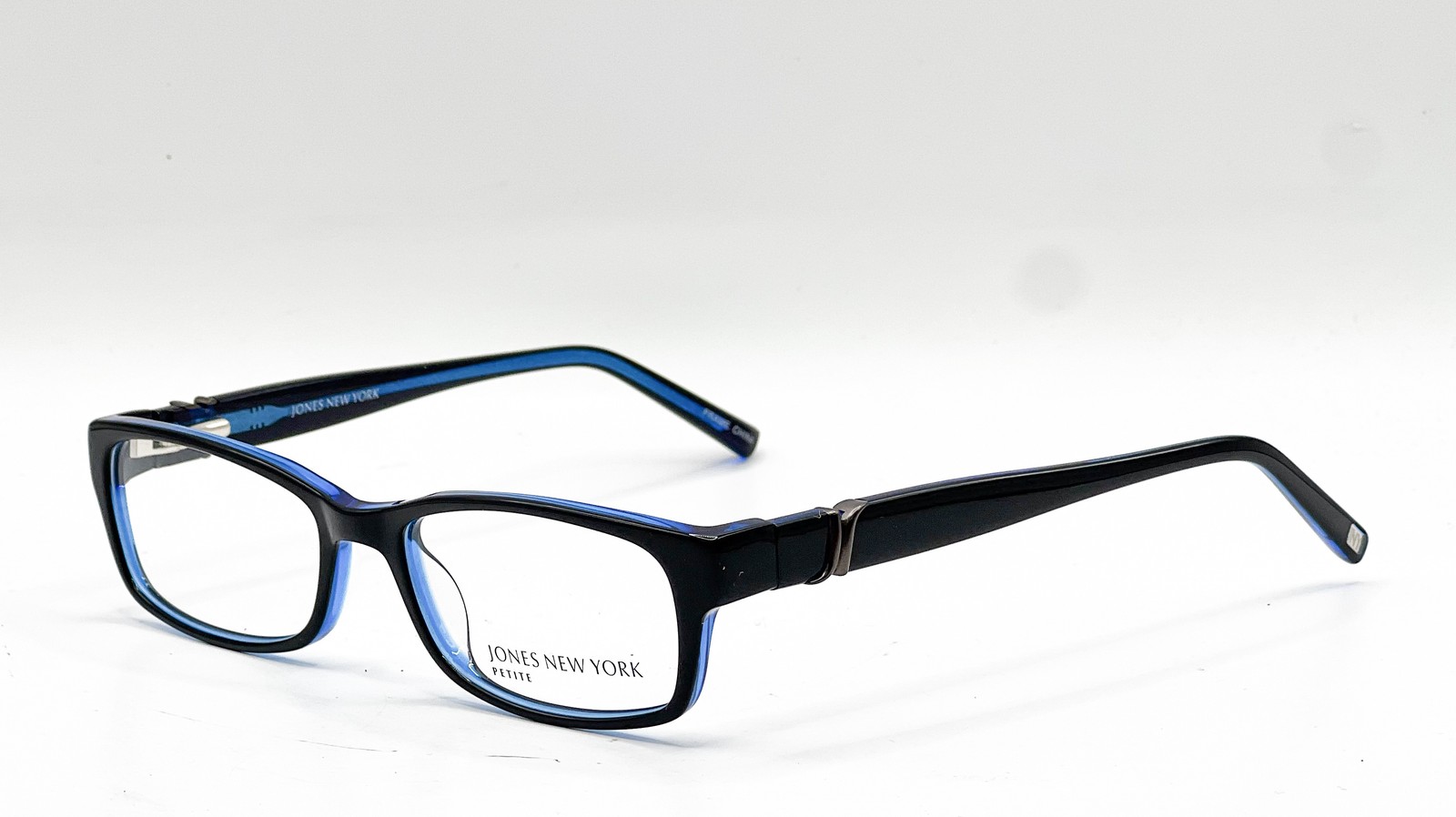 NEW JONES NEW YORK J225 BLACK AUTHENTIC EYEGLASSES 49-16