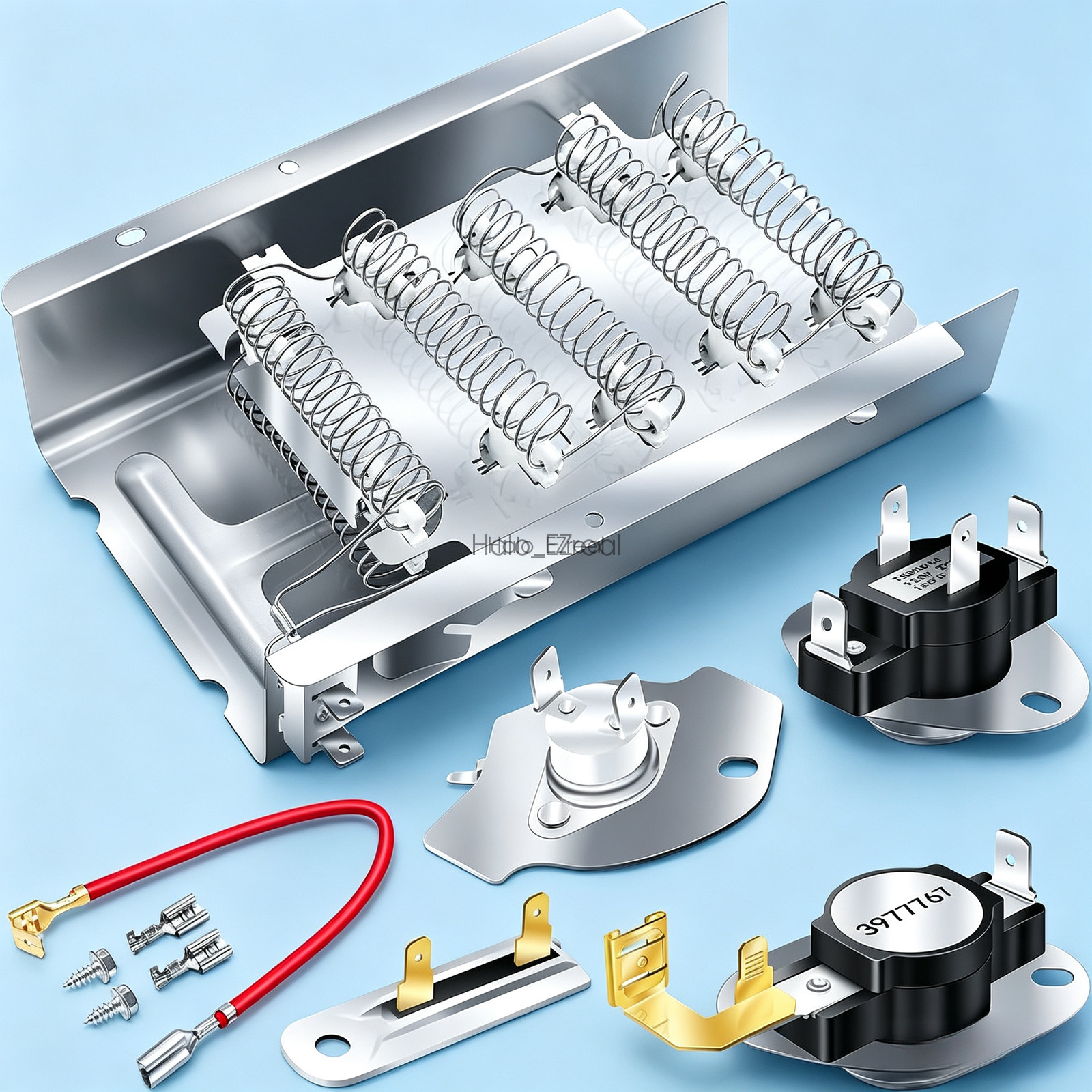 3387134 3977393 3977767 3392519 279838 Dryer Heating Element Kit Fits Whirlpool