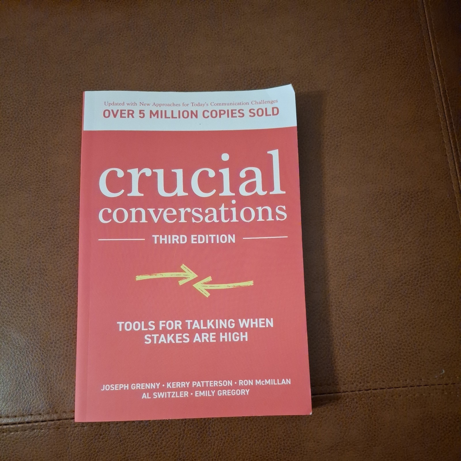 crucial conversations third edition - tools for talking .... BRAND NEW