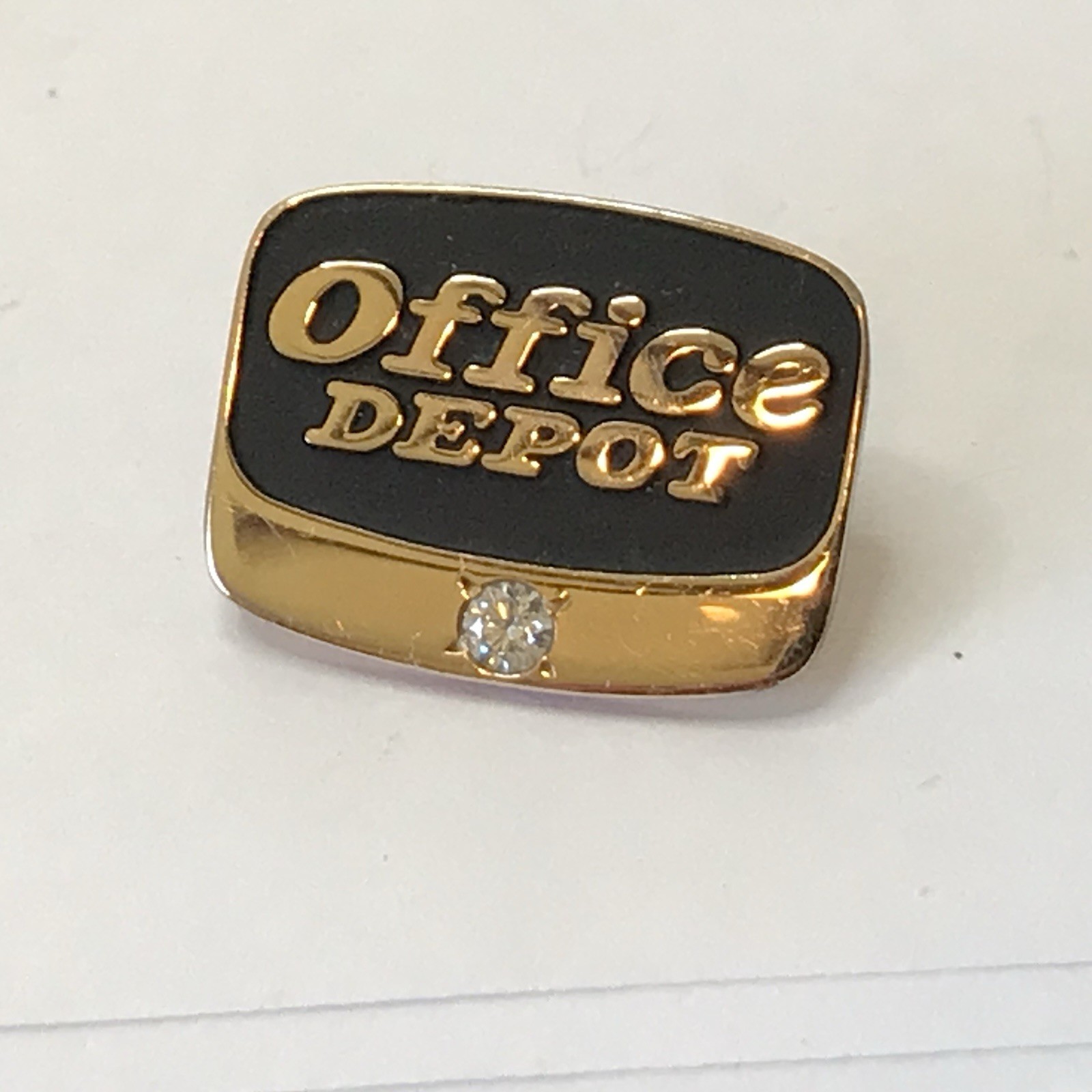 1/10 10k Gold Office Depot Employee Service Award Pin (GF3) 1/10 10k Gold Office Depot Employee Service Award Pin (GF3)