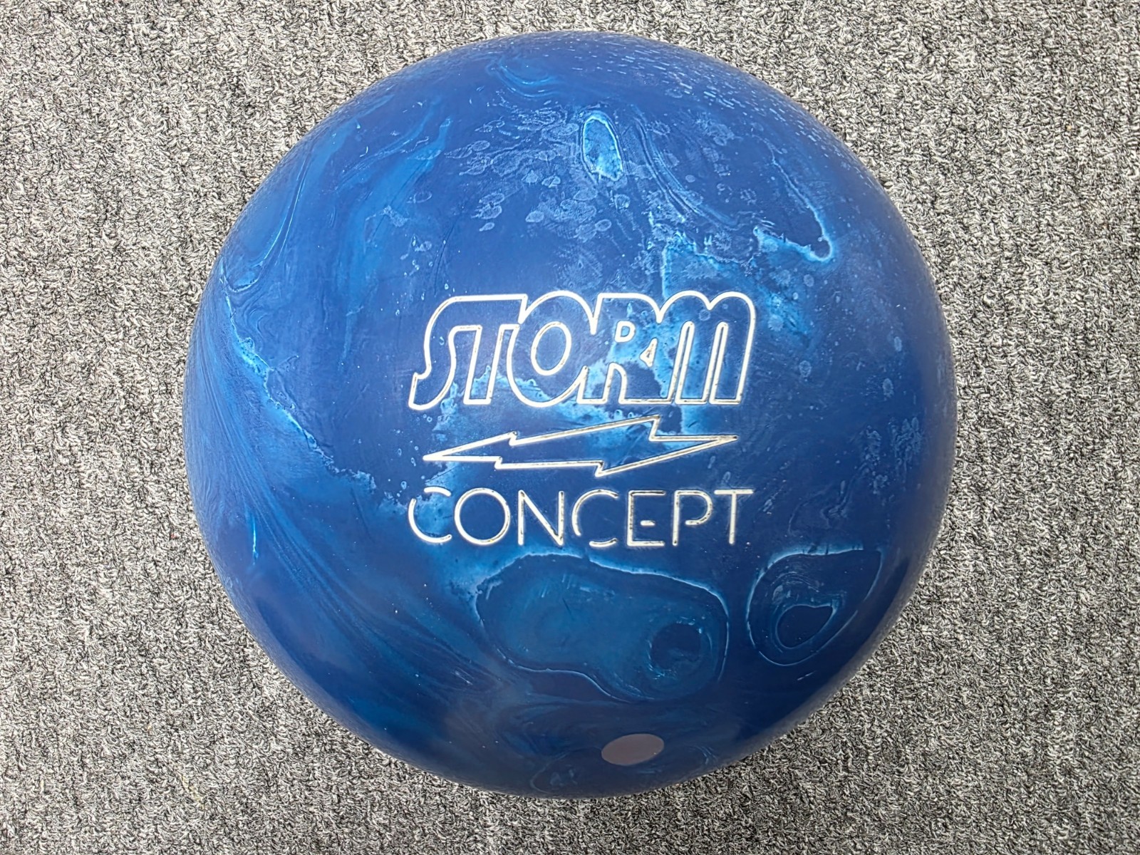 15 lbs USED Storm CONCEPT bowling ball