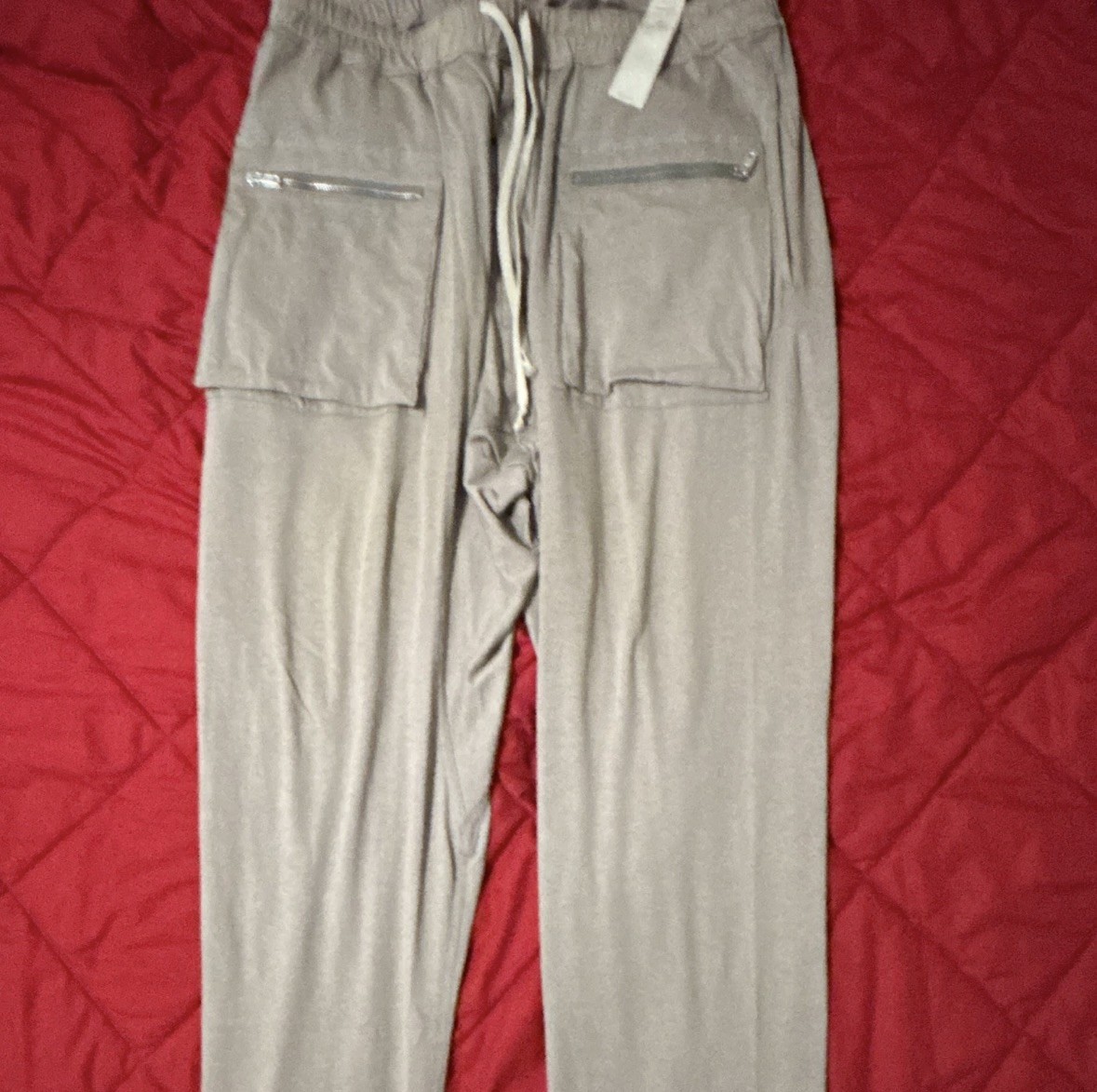 Archive Rick Owens DRKSHDW SS20 “Tecuatl” Creatch Cargo Drawstring Pants DAMAGED Archive Rick Owens DRKSHDW SS20 “Tecuatl” Creatch Cargo Drawstring Pants DAMAGED