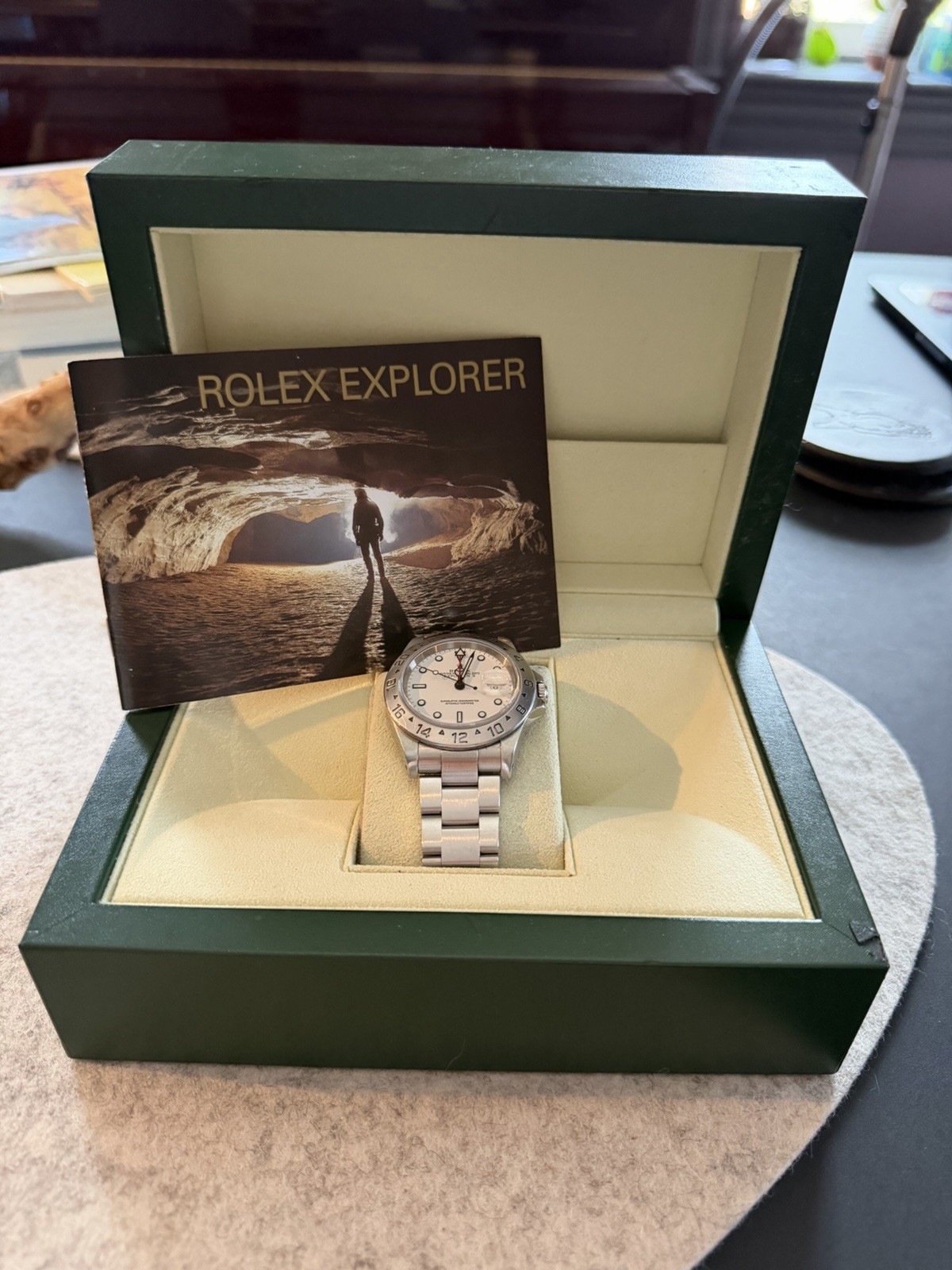 Rolex Explorer II 16570 Polar White Dial 40mm Steel Automatic w/ Box + Appraisal