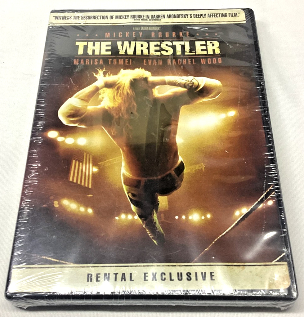 The Wrestler - DVD By Mickey Rourke,Marisa Tomei,Evan Rachel Wood - LN The Wrestler - DVD By Mickey Rourke,Marisa Tomei,Evan Rachel Wood - LN
