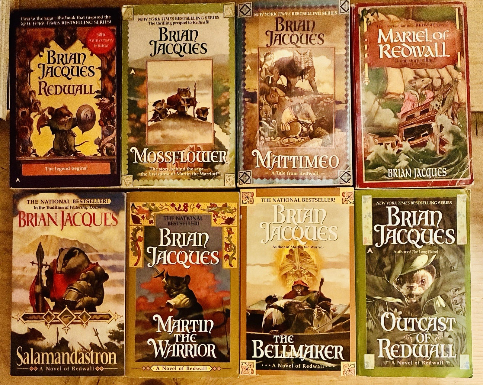 Redwall Book Series Lot Of 11 Great Shape Brian Jacques 🔥 Redwall Book Series Lot Of 11 Great Shape Brian Jacques 🔥