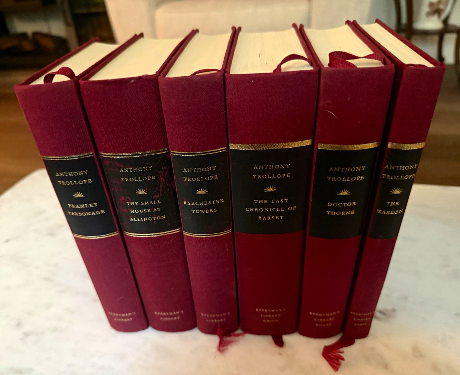 Anthony Trollope Everyman\'s Library Hardcover Box Set 6 Volumes Classics Anthony Trollope Everyman\'s Library Hardcover Box Set 6 Volumes Classics