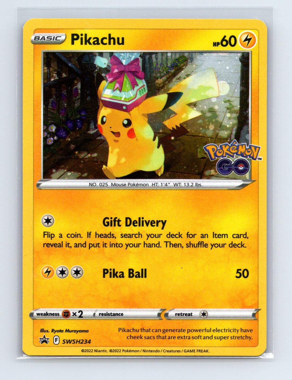 Pikachu SWSH234 Sword & Shield Promo Holo NM Pikachu SWSH234 Sword & Shield Promo Holo NM