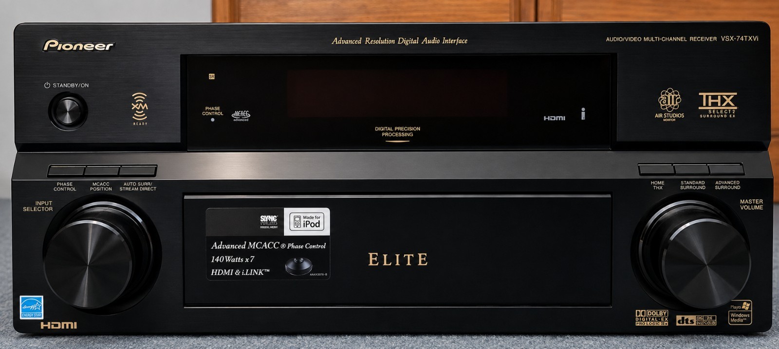 Pioneer Elite VSX-74TXVi 7.1 Channel surround sound THX Select2 HDMI AV Receiver
