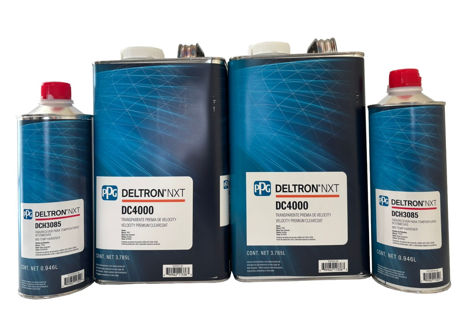 Ppg 2 Gallons Dc4000 Deltron Premium Clearcoat, 2 Qt Dch3085  2KIT