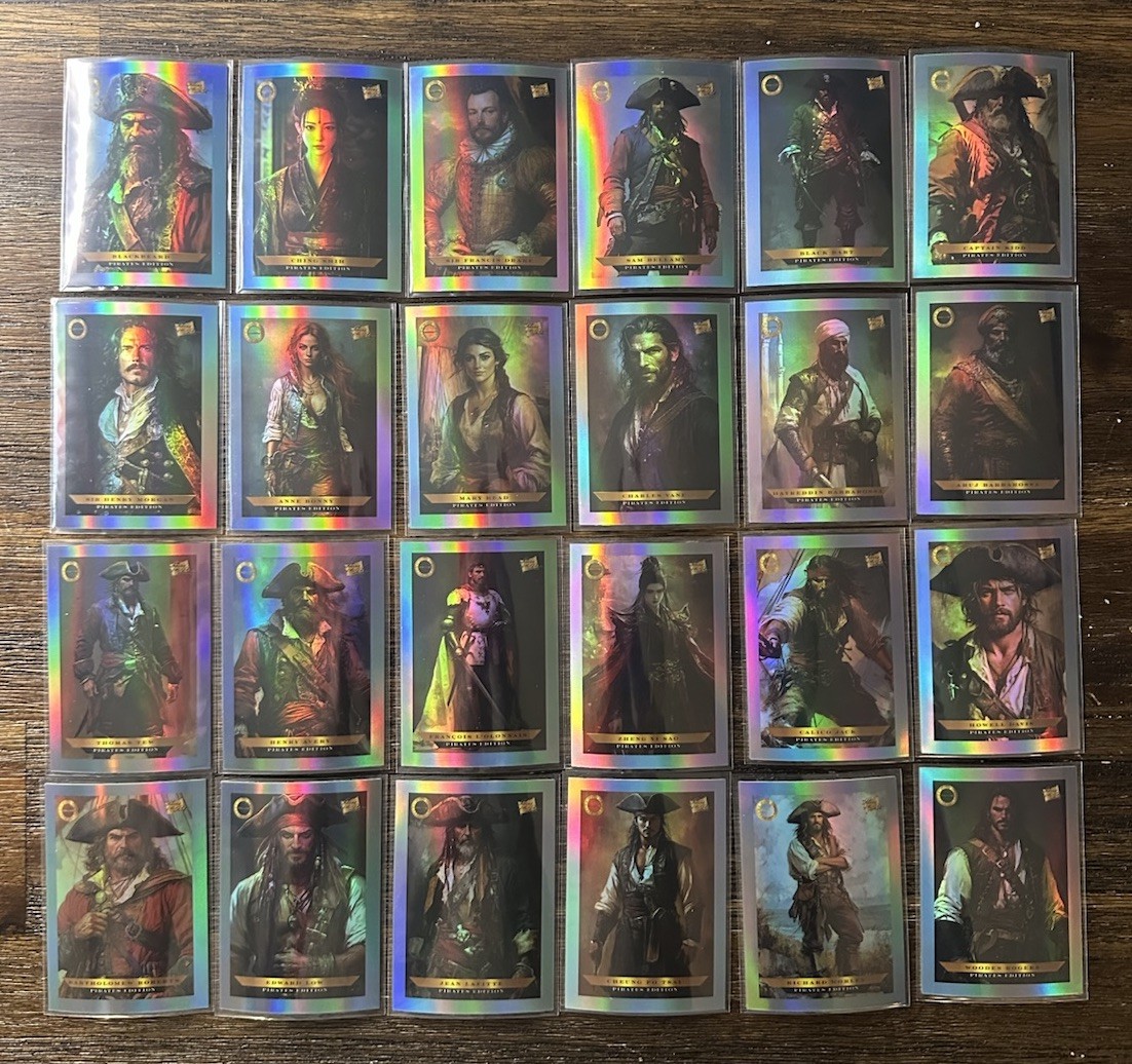 COMPLETE 2025 Pieces Of The Past Pirates Edition Master Complete Set 601-700