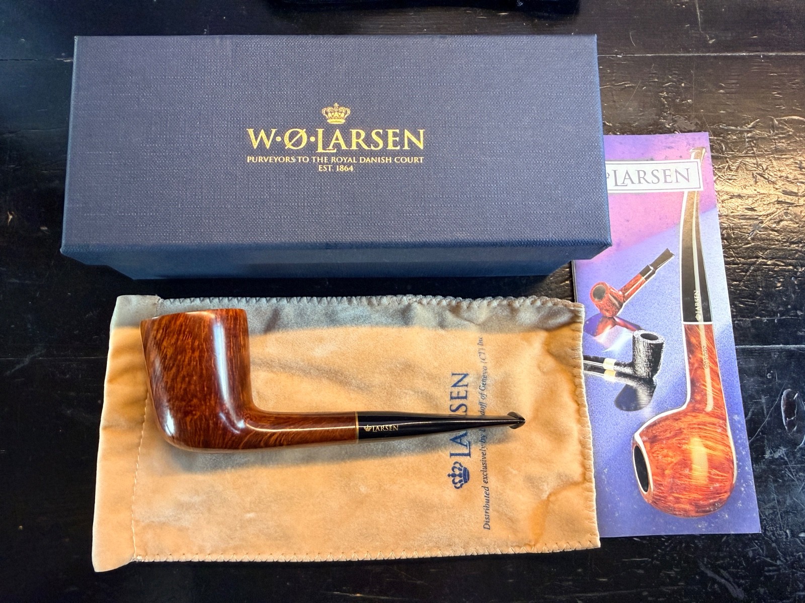Unsmoked BNIB W.O. Larsen #97 Dublin Pipe Unsmoked BNIB W.O. Larsen #97 Dublin Pipe