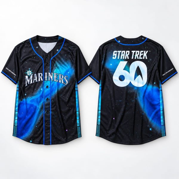 HOT 2026 Mariners Star Trek 60th Anniversary Night Jersey ALL SIZE