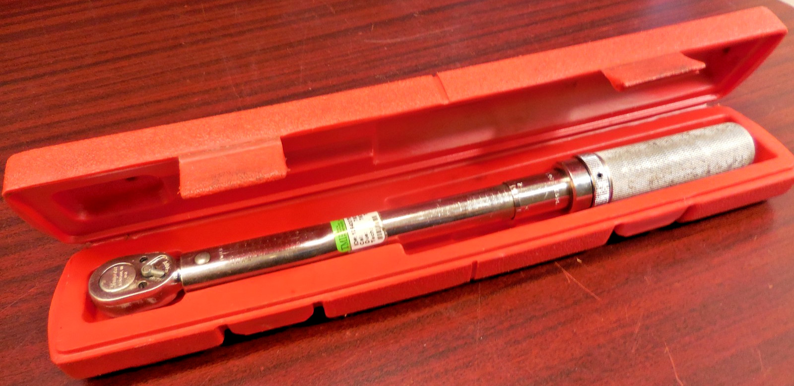 Snap-on Tools Torque Wrench 3/8 Drive QJR2100E USA with Case FOR PARTS/REPAIR Snap-on Tools Torque Wrench 3/8 Drive QJR2100E USA with Case FOR PARTS/REPAIR