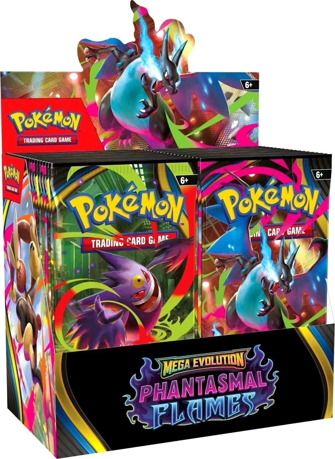 Pokemon TCG ME02 Phantasmal Flames Parody Booster Box Sealed New Collectible