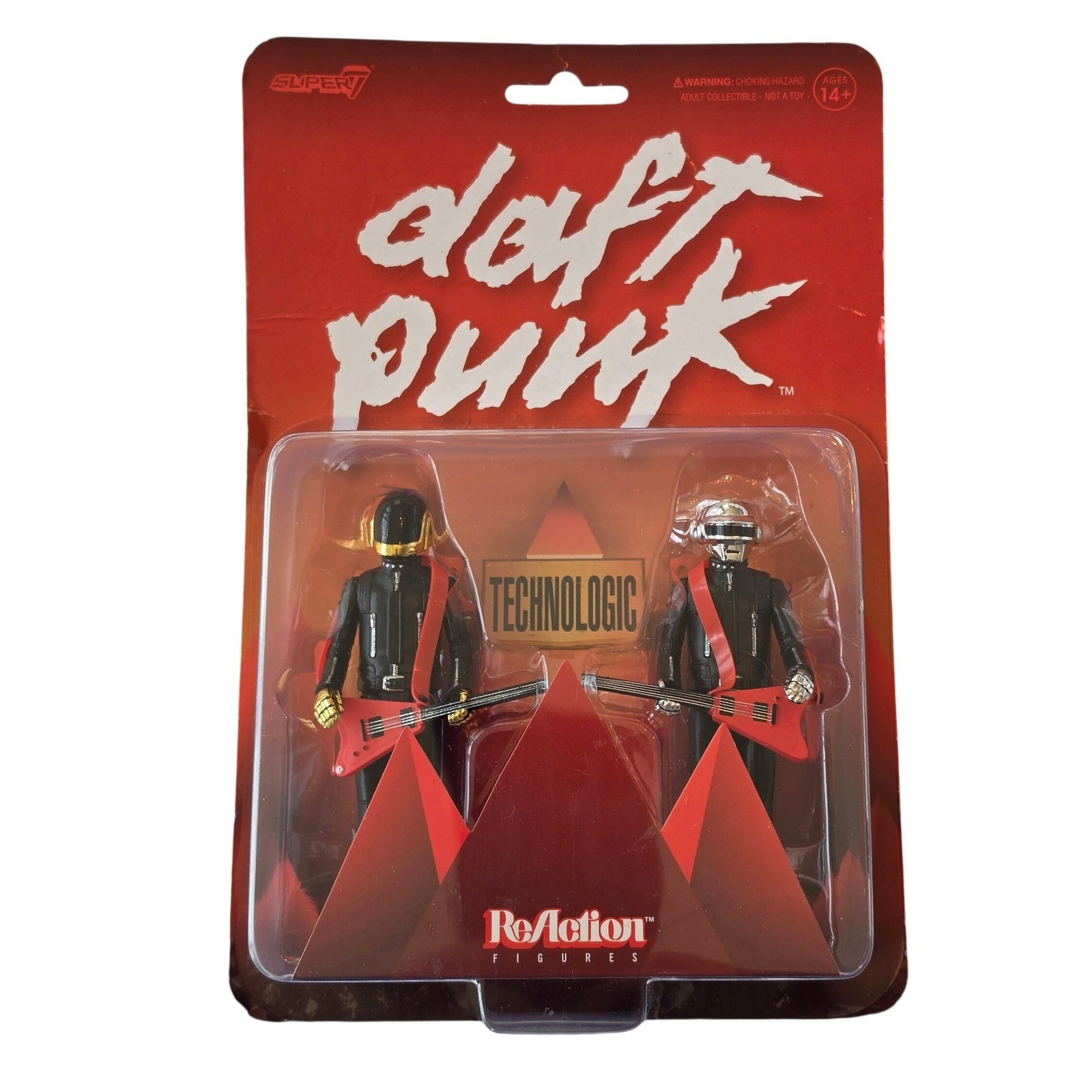 Super7 Daft Punk Technologic ReAction Figures 2-Pack Guy-Manuel Thomas Bangalter Super7 Daft Punk Technologic ReAction Figures 2-Pack Guy-Manuel Thomas Bangalter