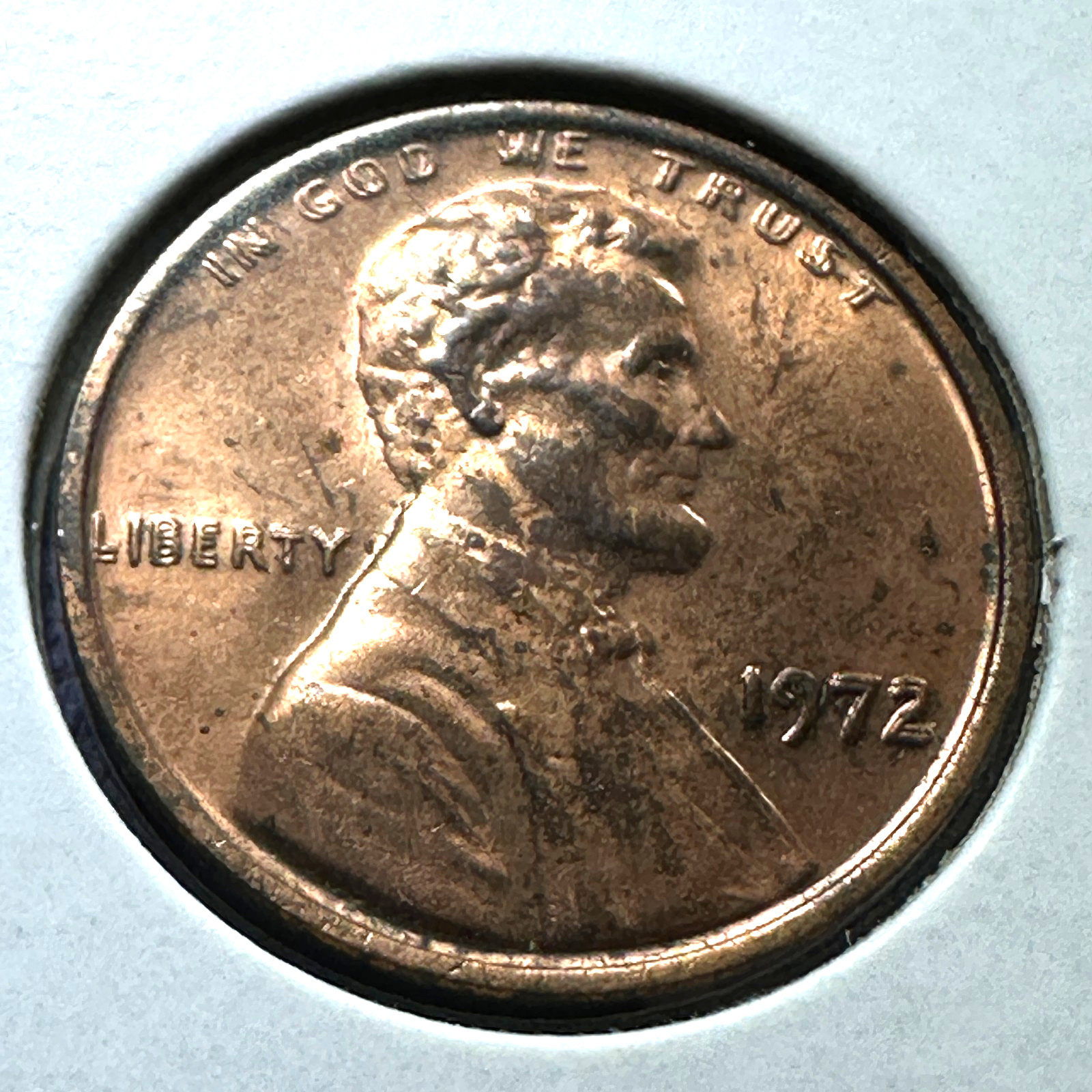 1972/72 Double Die Obverse 1C Lincoln Cent (90710) 1972/72 Double Die Obverse 1C Lincoln Cent (90710)