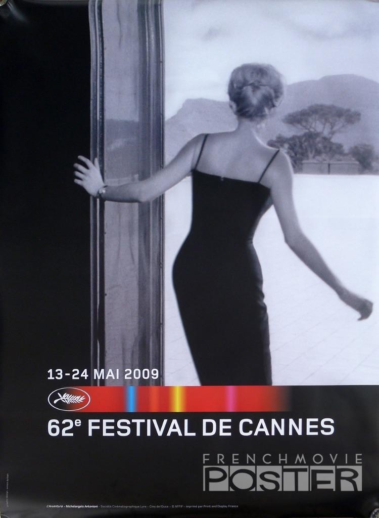 CANNES FILM FESTIVAL 2009 - L\'AVVENTURA / ANTONIONI - ORIGINAL LARGE POSTER