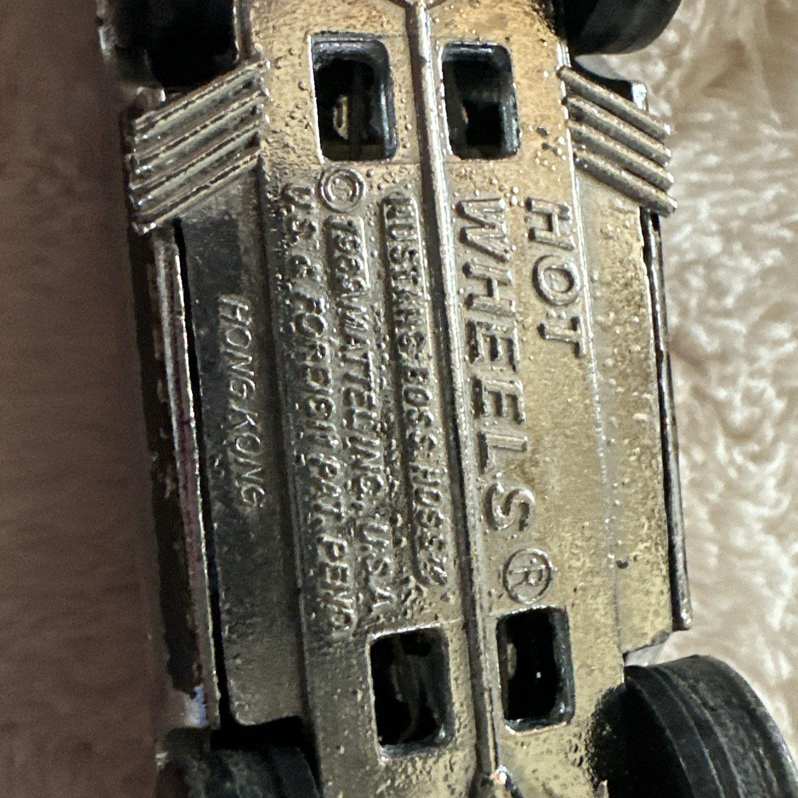 Hot Wheels Redlines Custom Mustang Boss Hoss Diecast 1:64 Ford 1968 Vintage Hot Wheels Redlines Custom Mustang Boss Hoss Diecast 1:64 Ford 1968 Vintage