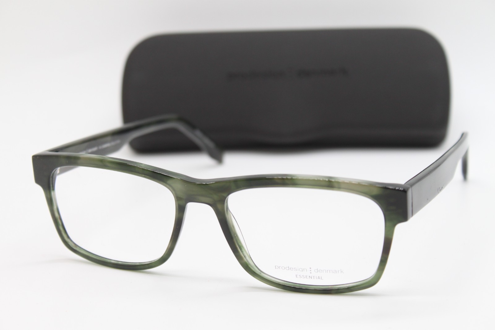 NEW PRODESIGN DENMARK GRANDD 1 C. 9534 GREEN AUTHENTIC EYEGLASSES W/CASE 58-18