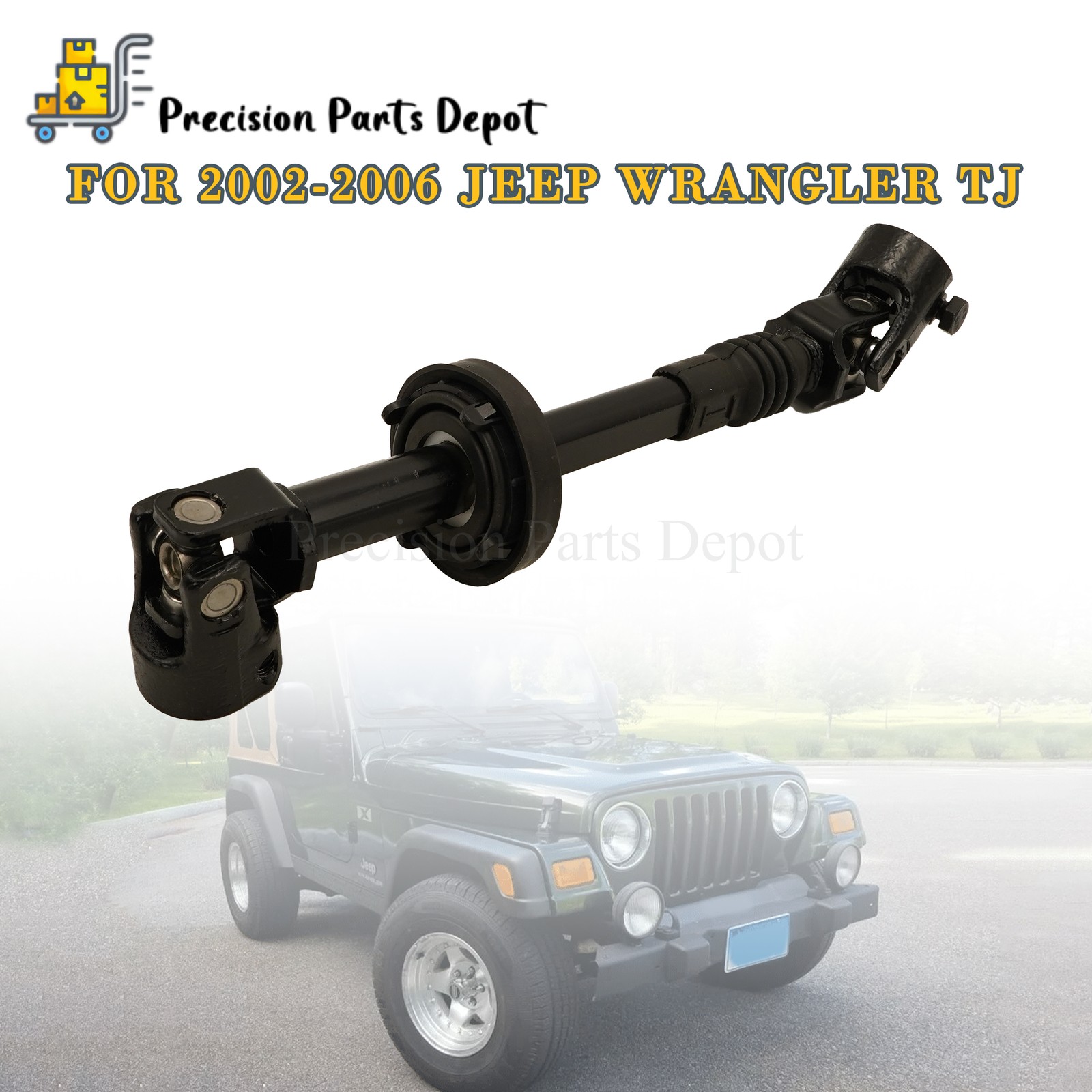 NEW 55315014AD Steering Column Intermediate Shaft For 2002-2006 Jeep Wrangler TJ