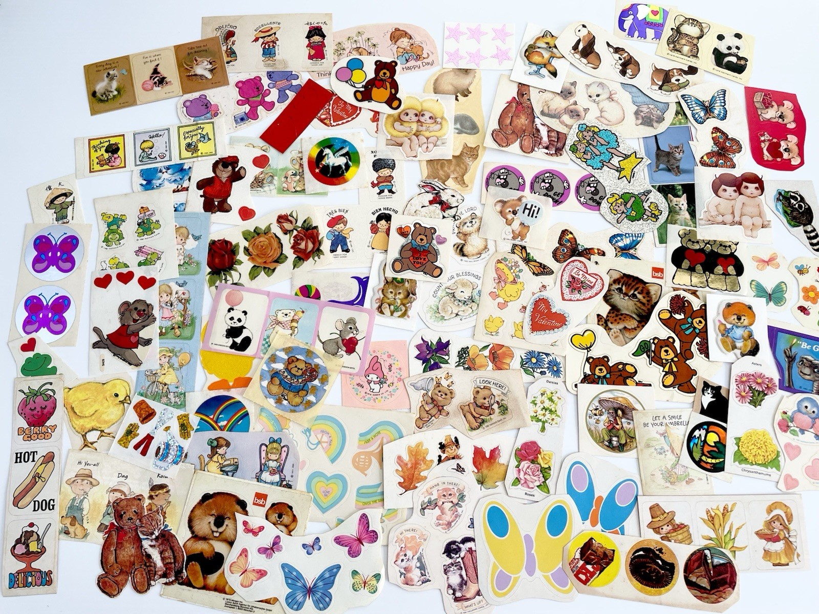 Bulk Lot 70’s 80’s Vintage Stickers Bulk Lot 70’s 80’s Vintage Stickers