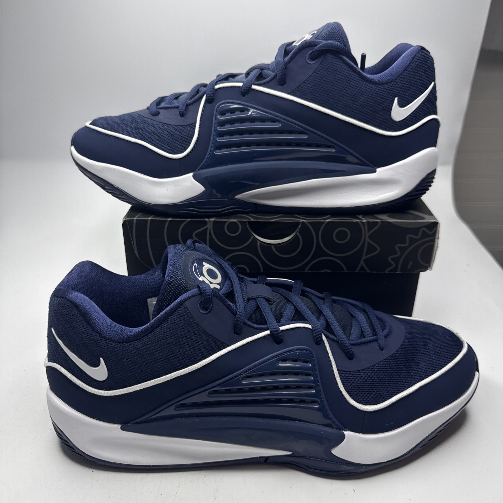 Nike KD 16 Men’s Size 10 Navy White Basketball Shoes Kevin Durant FN7091-402 Nike KD 16 Men’s Size 10 Navy White Basketball Shoes Kevin Durant FN7091-402