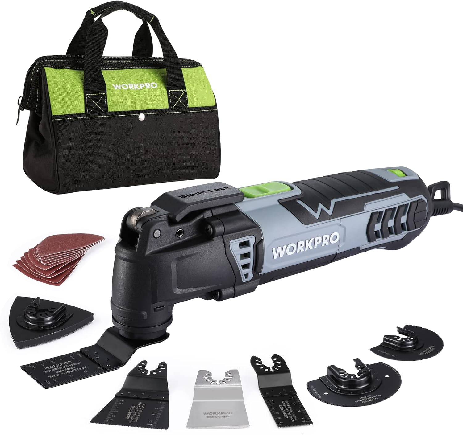 3.0 Amp Corded Oscillating Multi-Tool Kit 3.0 Amp Corded Oscillating Multi-Tool Kit
