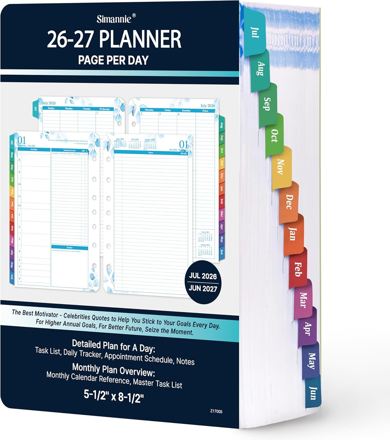 Planner Refills 2026-2027 – July 2026 - June 2027, 2026-2027 Planner Refills, Tw