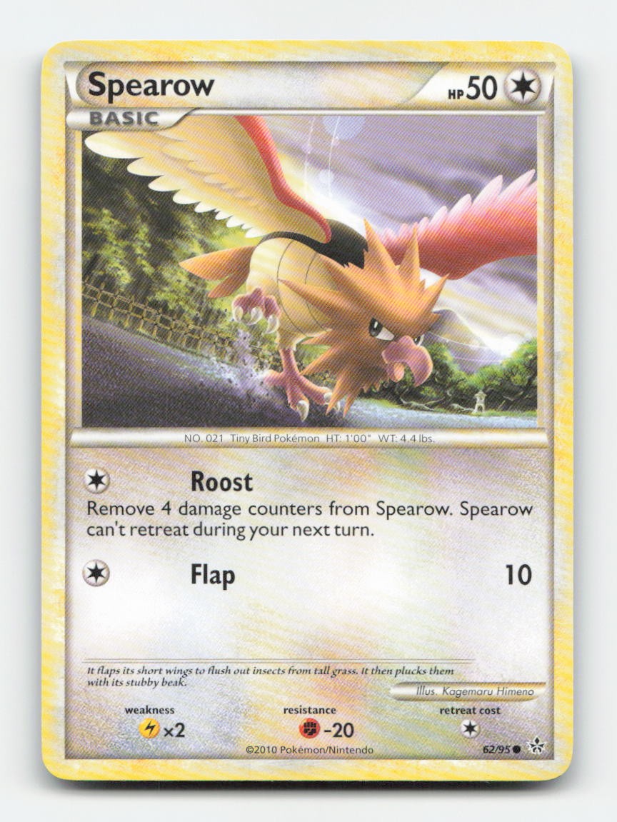 Spearow 62/95 - C UL - Pokemon LP Spearow 62/95 - C UL - Pokemon LP
