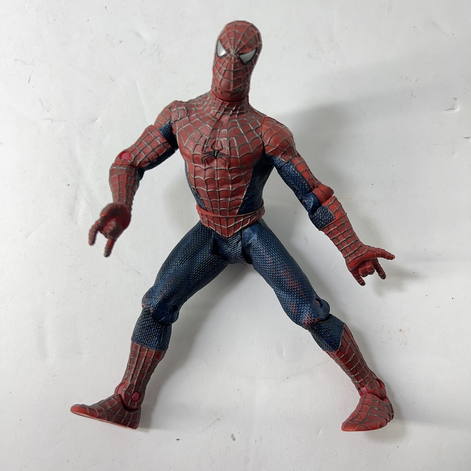 ToyBiz Spider-Man The Movie 2002 ~ Leaping Spider-Man Action Figure Marvel Tobey ToyBiz Spider-Man The Movie 2002 ~ Leaping Spider-Man Action Figure Marvel Tobey
