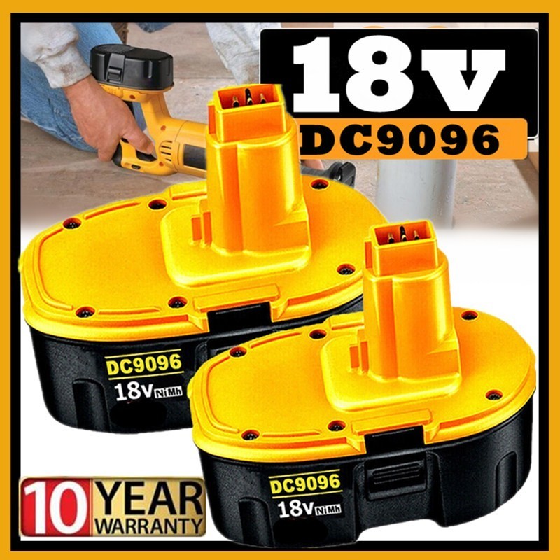 2PACK 18V For Dewalt 18 VOLT XRP Ni-MH 7.0Ah Battery DC9099 DC9096 / Charger