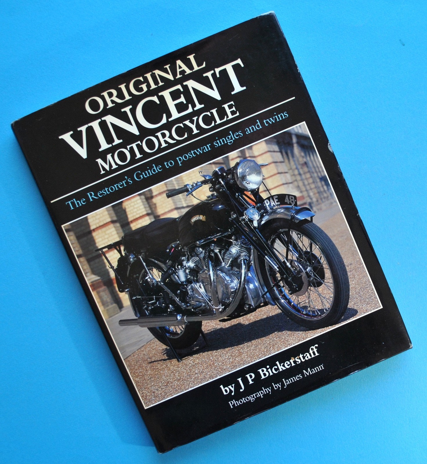 Original Vincent Motorcycle Restorer\'s Guide HRD Rapide Shadow Lightning Meteor