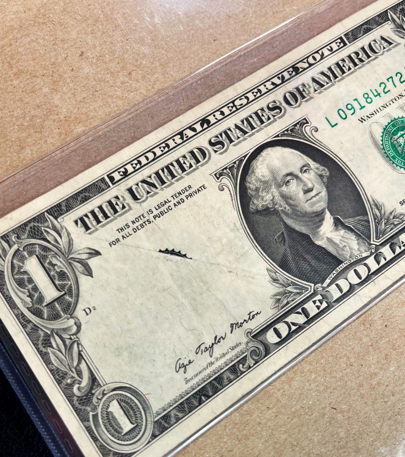 1977 $1 Federal Reserve Note SAN FRANCISCO 
