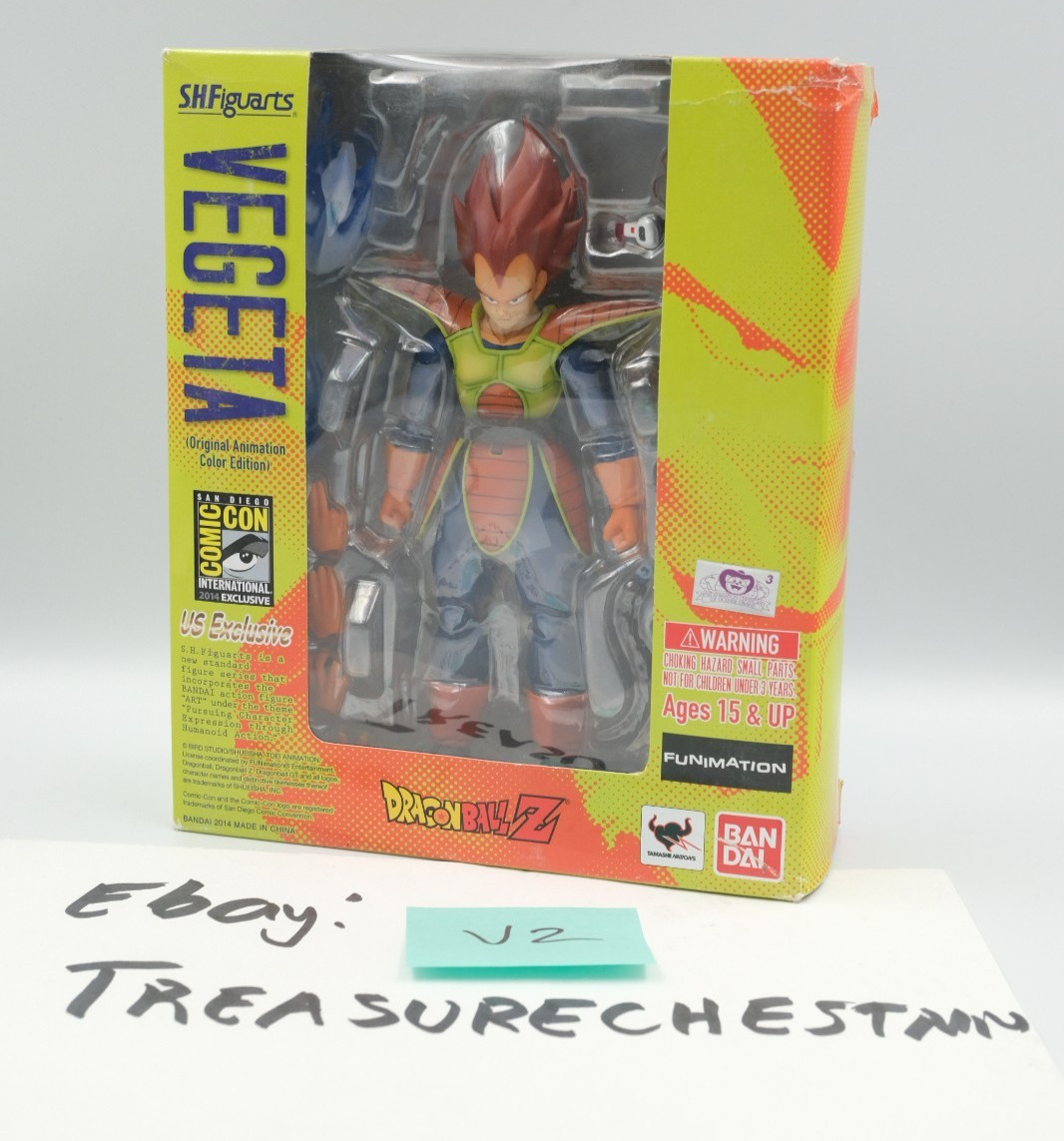 Bandai SH Figuarts 2014 SDCC Vegeta Planet Arlia Animation Color Ed. V2 Bandai SH Figuarts 2014 SDCC Vegeta Planet Arlia Animation Color Ed. V2