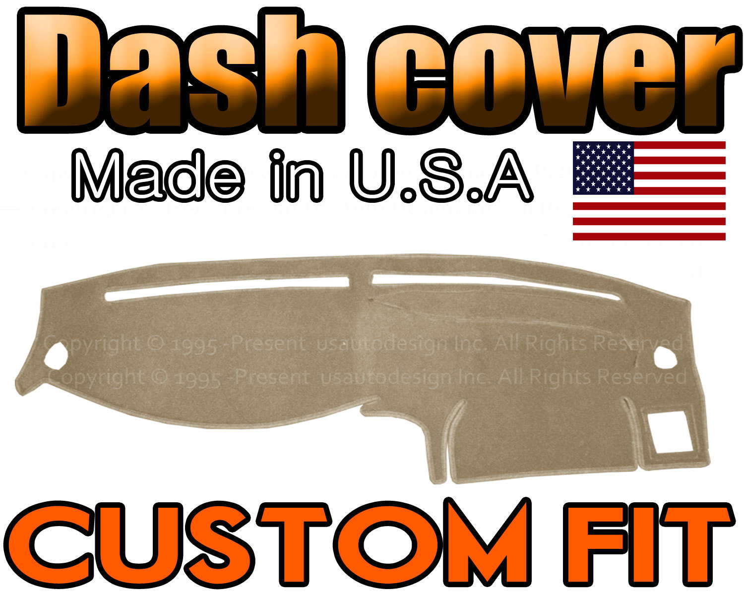 fits 1994-1997  TOYOTA  COROLLA   DASH COVER MAT DASHBOARD PAD /   BEIGE