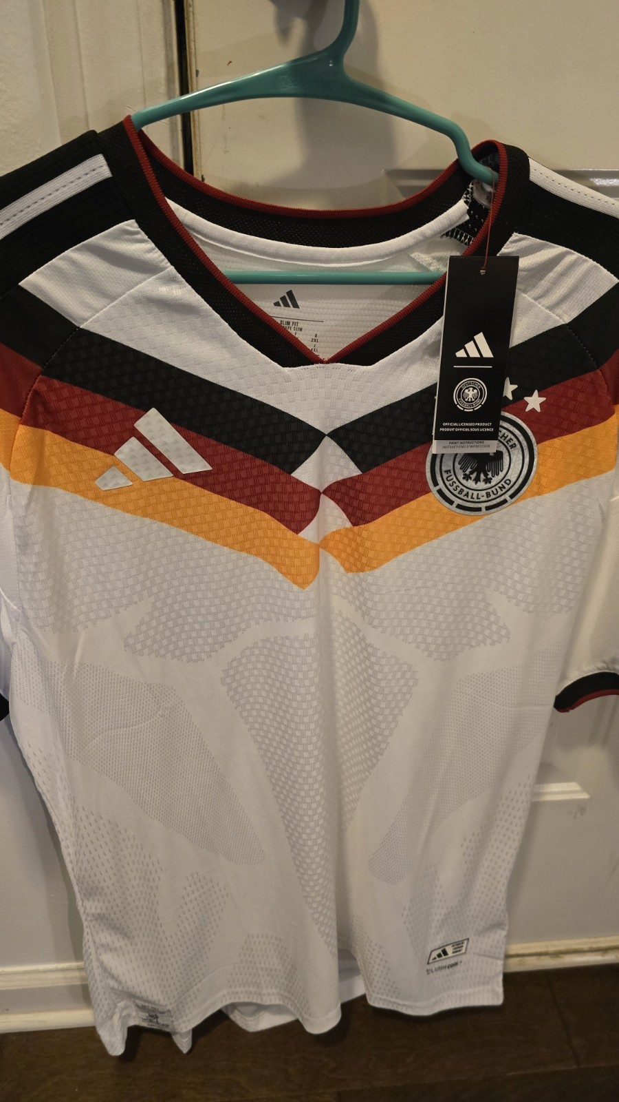 AUTHENTIC Adidas Germany 2026 World Cup Home Jersey Player Version Size XL AUTHENTIC Adidas Germany 2026 World Cup Home Jersey Player Version Size XL