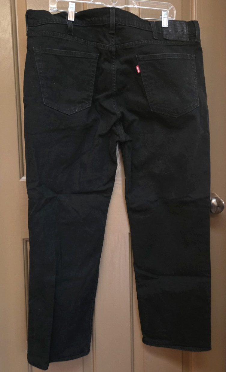 Levi\'s 541 Men\'s Jeans Black Sz 40x30 Denim Straight Leg Mens Pants Levi\'s 541 Men\'s Jeans Black Sz 40x30 Denim Straight Leg Mens Pants