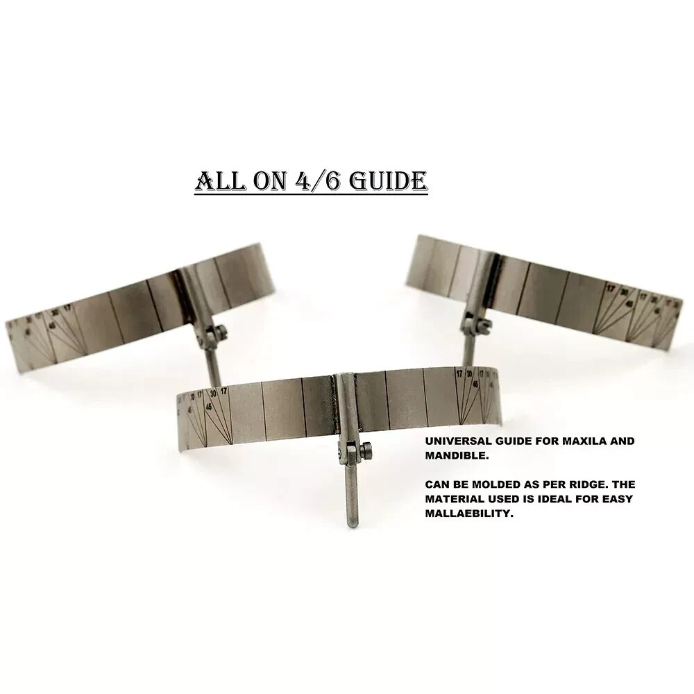Genuine julldent All on 4 Guide for multiple placement of implant + Genuine julldent All on 4 Guide for multiple placement of implant +