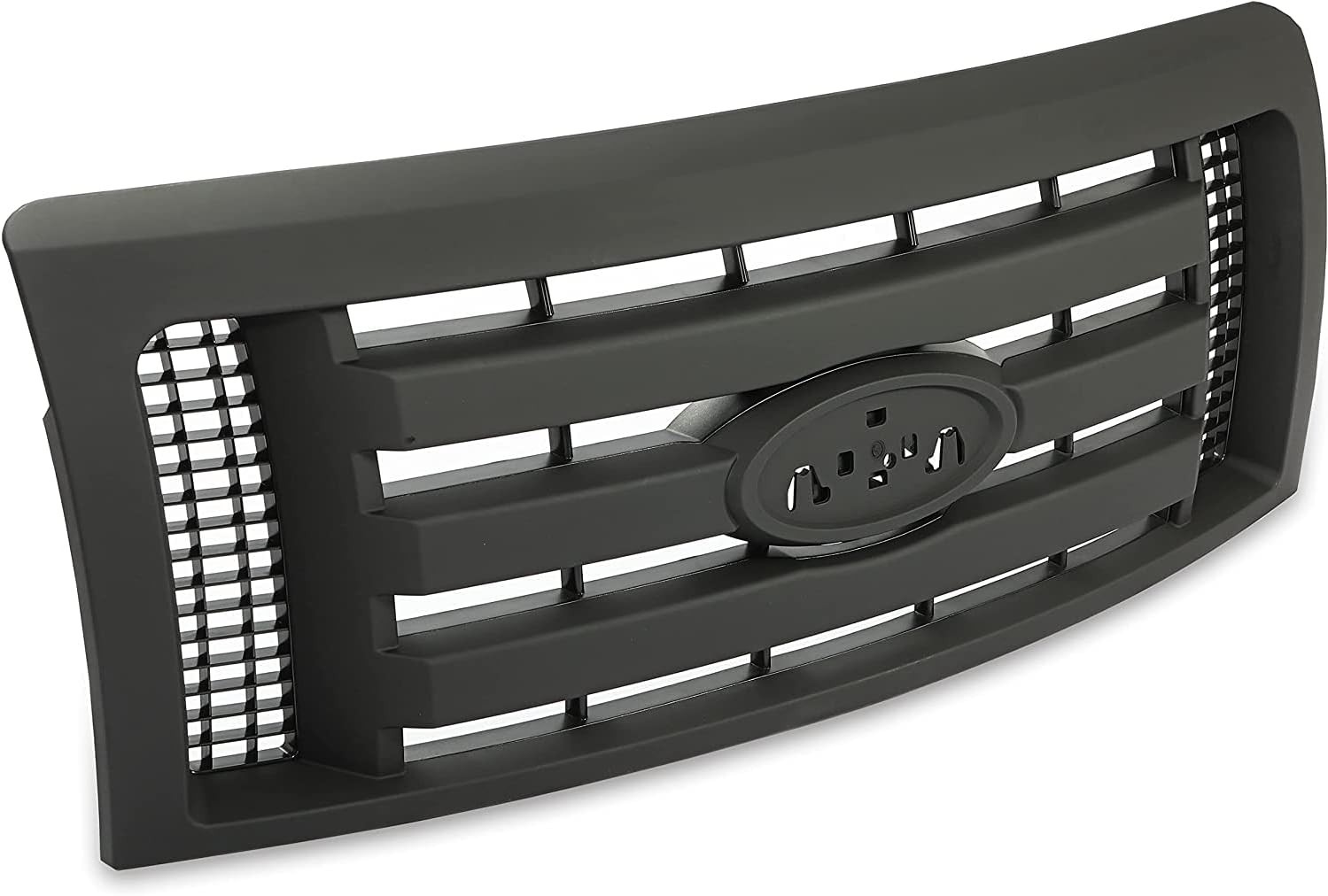 HECASA Front Grille Compatible with 2009-2014 Ford F150 XL Model Bumper Painted HECASA Front Grille Compatible with 2009-2014 Ford F150 XL Model Bumper Painted