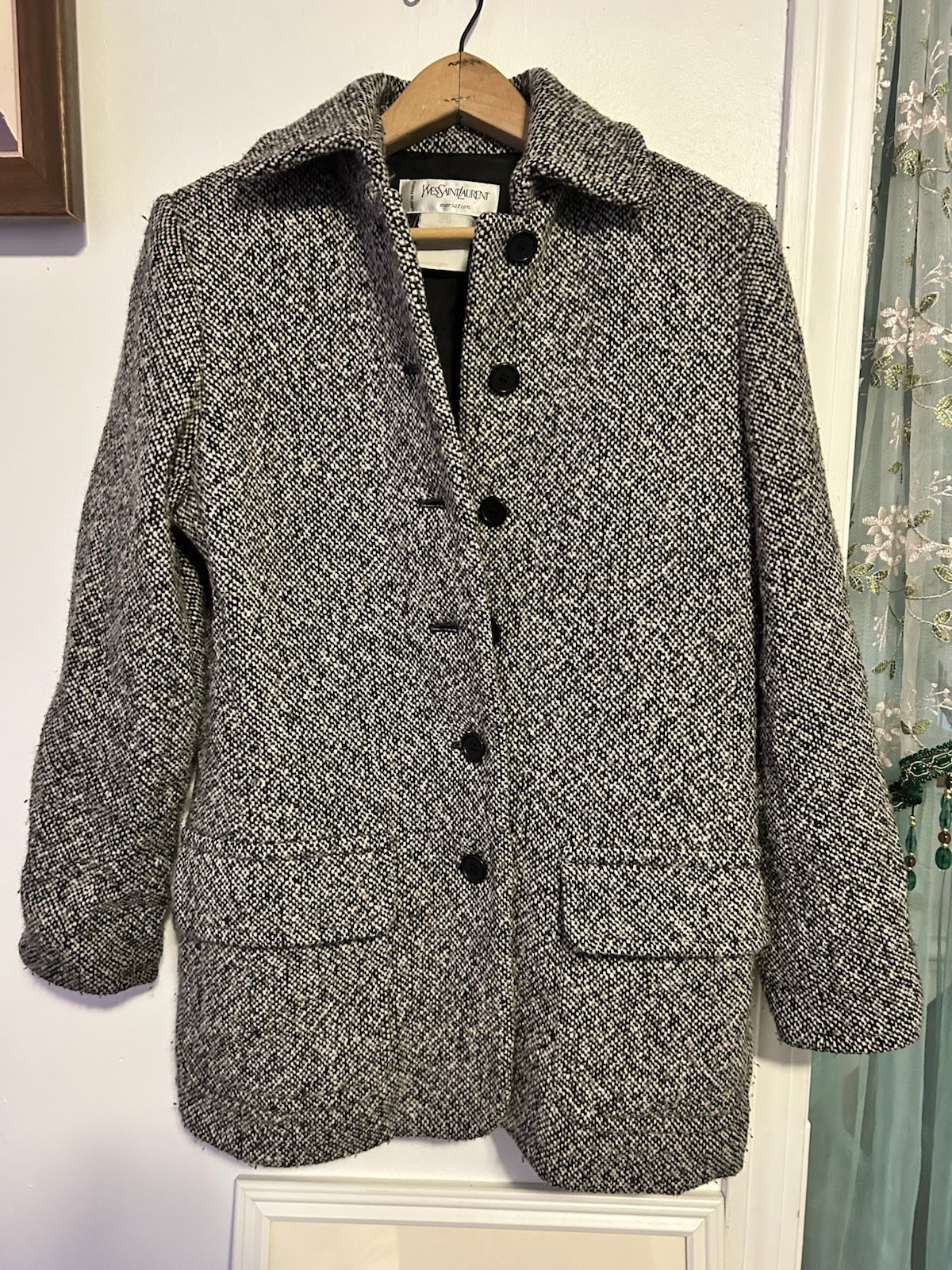 vintage Yves Saint Laurent YSL coat vintage Yves Saint Laurent YSL coat
