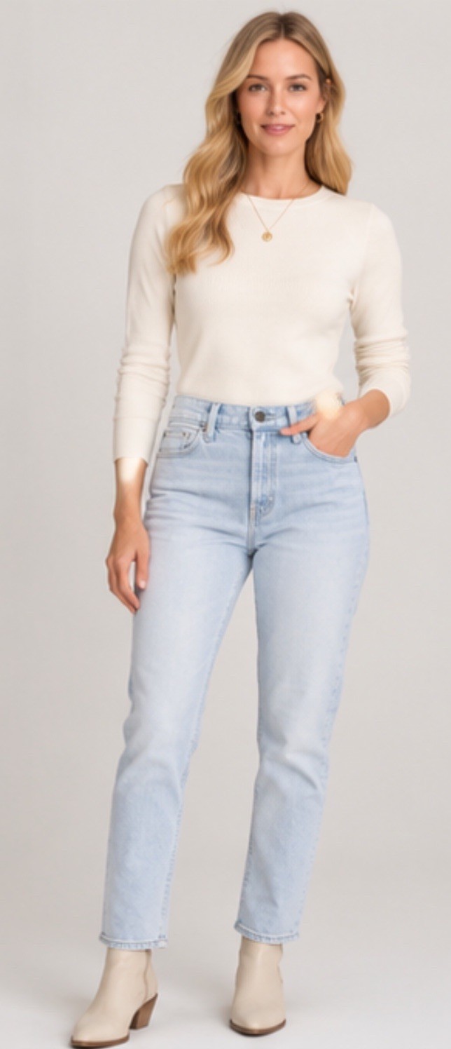 NWT Madewell The Curvy Perfect Vintage High Rise Tapered Jeans Women\'s 26