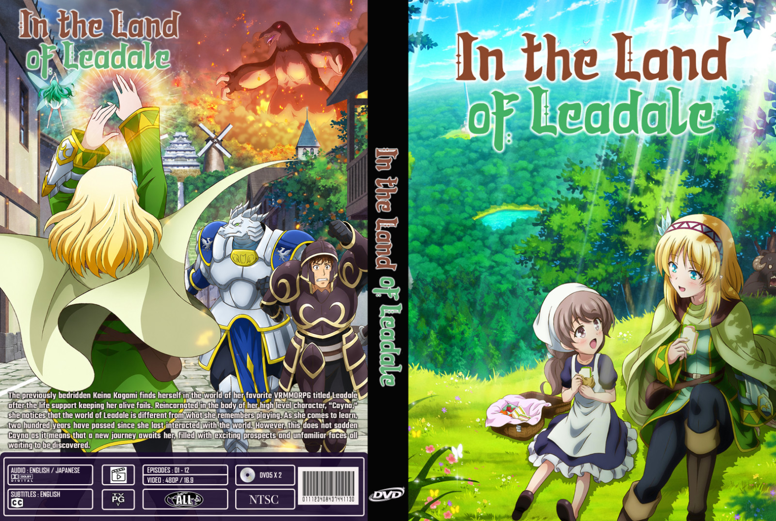 In the Land of Leadale Anime Series Episodes 1-12 Dual Audio English/Japanese