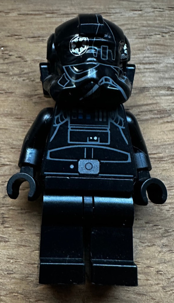LEGO Star Wars TIE Fighter Pilot sw0621 Helmet MISPRINT / MISPRINT RARE