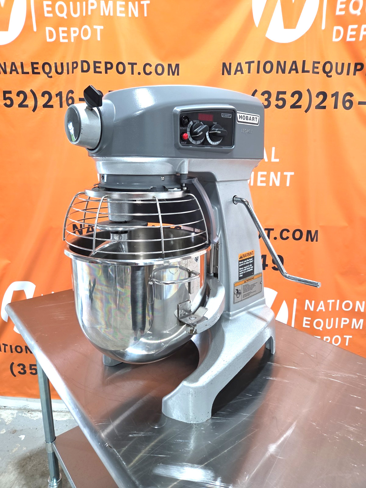 HOBART HL200 20 QT Mixer With NEW HOOK/BOWL -  1PH, 1/2HP - Watch Video