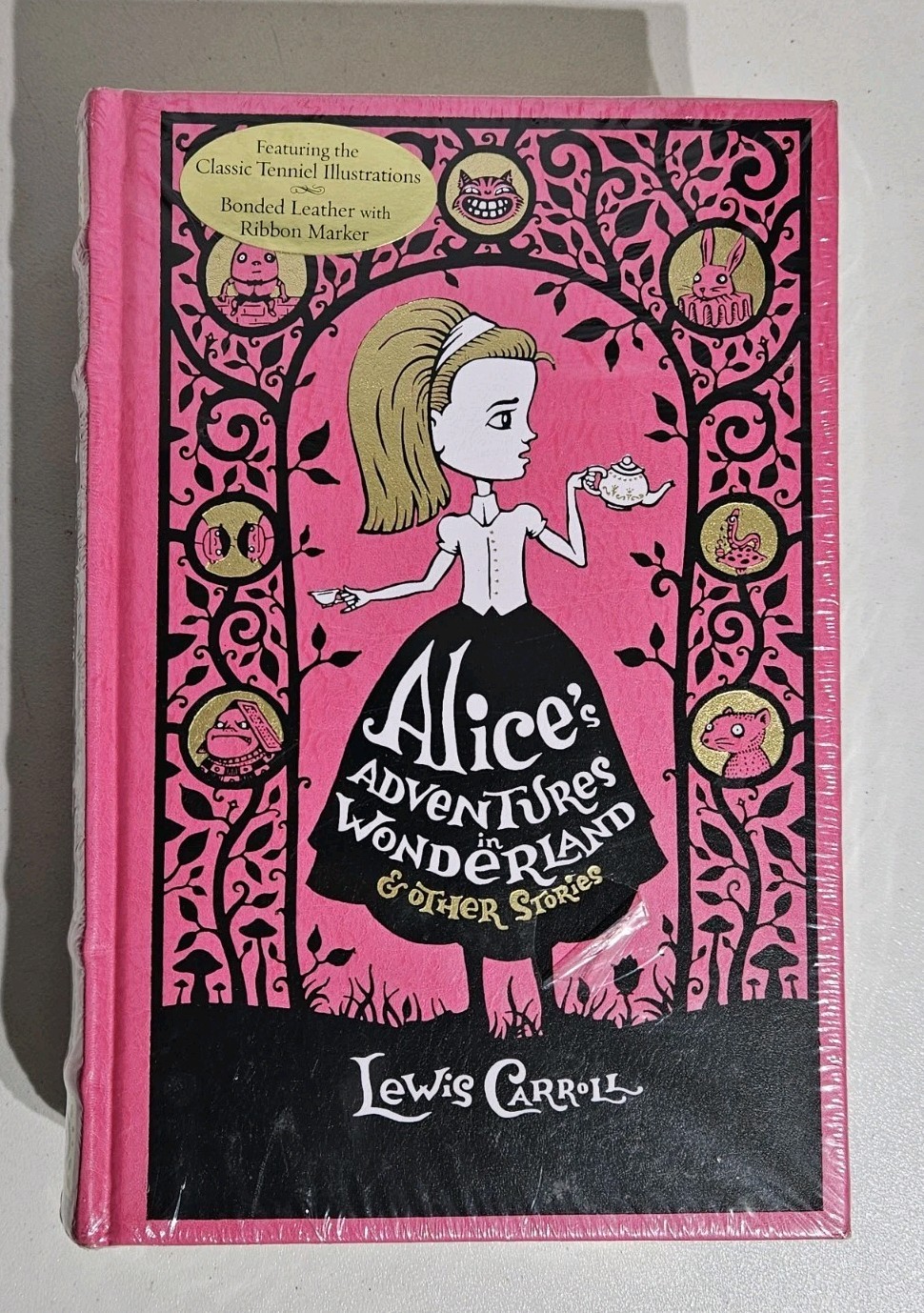 Alice\'s Adventures in Wonderland & Other Stories Hardcover Lewis Carroll ☆Sealed Alice\'s Adventures in Wonderland & Other Stories Hardcover Lewis Carroll ☆Sealed