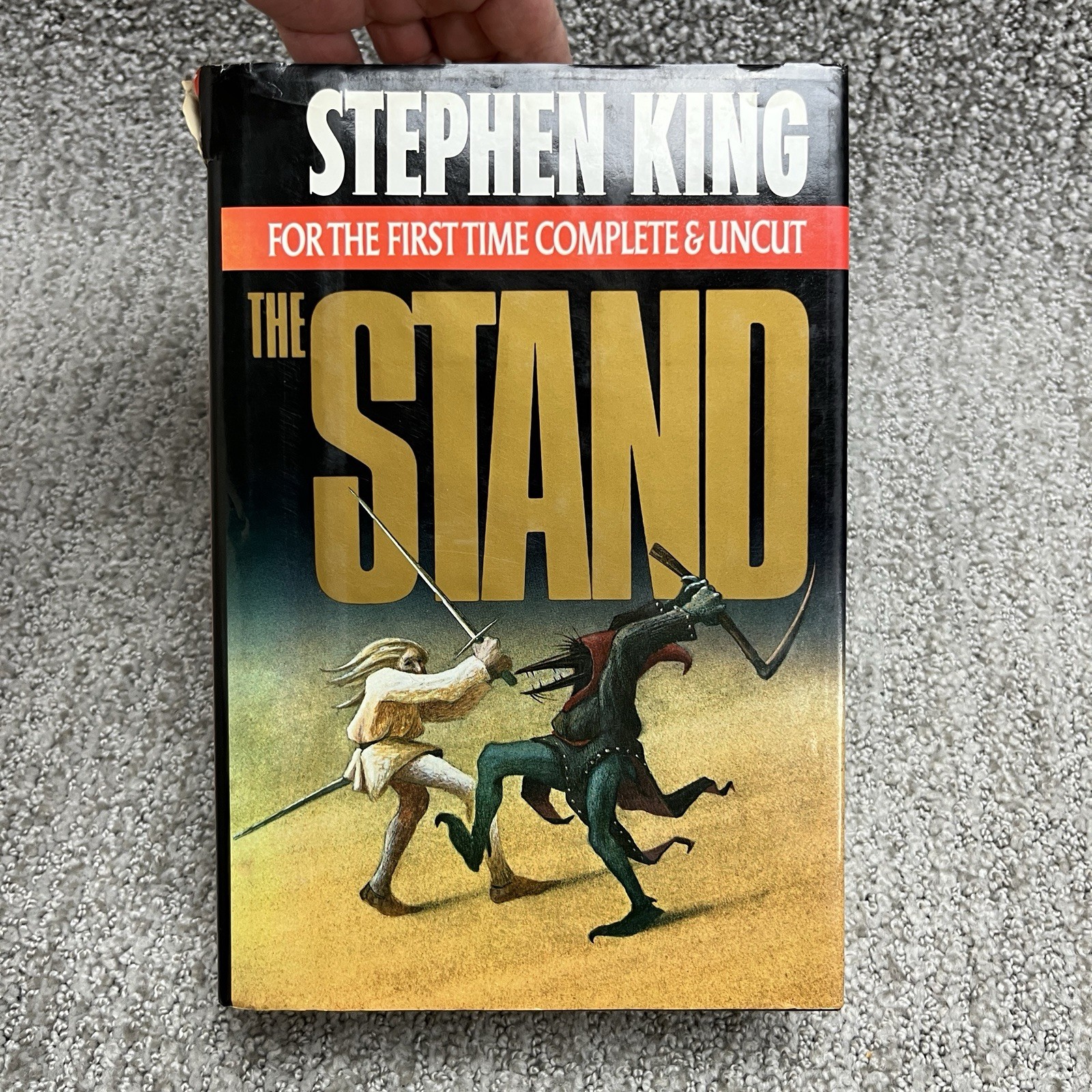 Stephen King The Stand Complete & Uncut 1990 Hardcover Dust Jacket Doubleday BCE