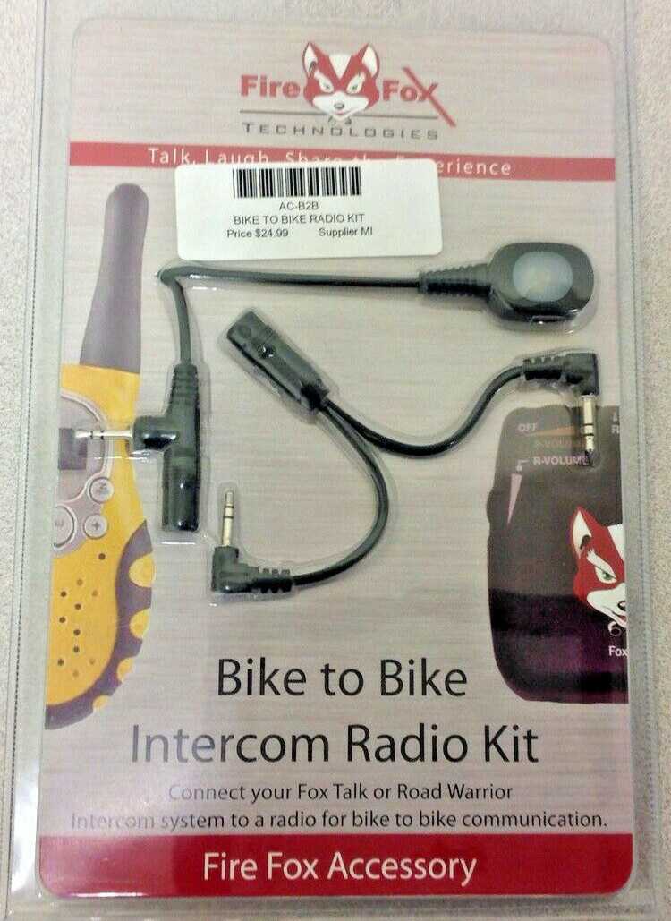 Firefox Radio Intercom Bike to Bike Connect Kit AC-B2B Firefox Radio Intercom Bike to Bike Connect Kit AC-B2B