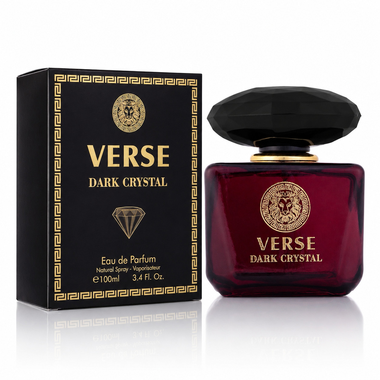 VERSE Dark Crystal Amber Floral Eau de Parfum Women 3.4 fl oz 100ml Spray