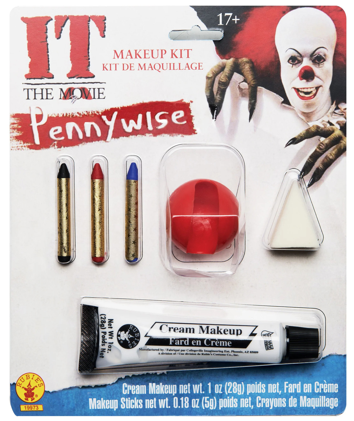 Stephen King's It Pennywise Clown Makeup Kit Stephen King's It Pennywise Clown Makeup Kit
