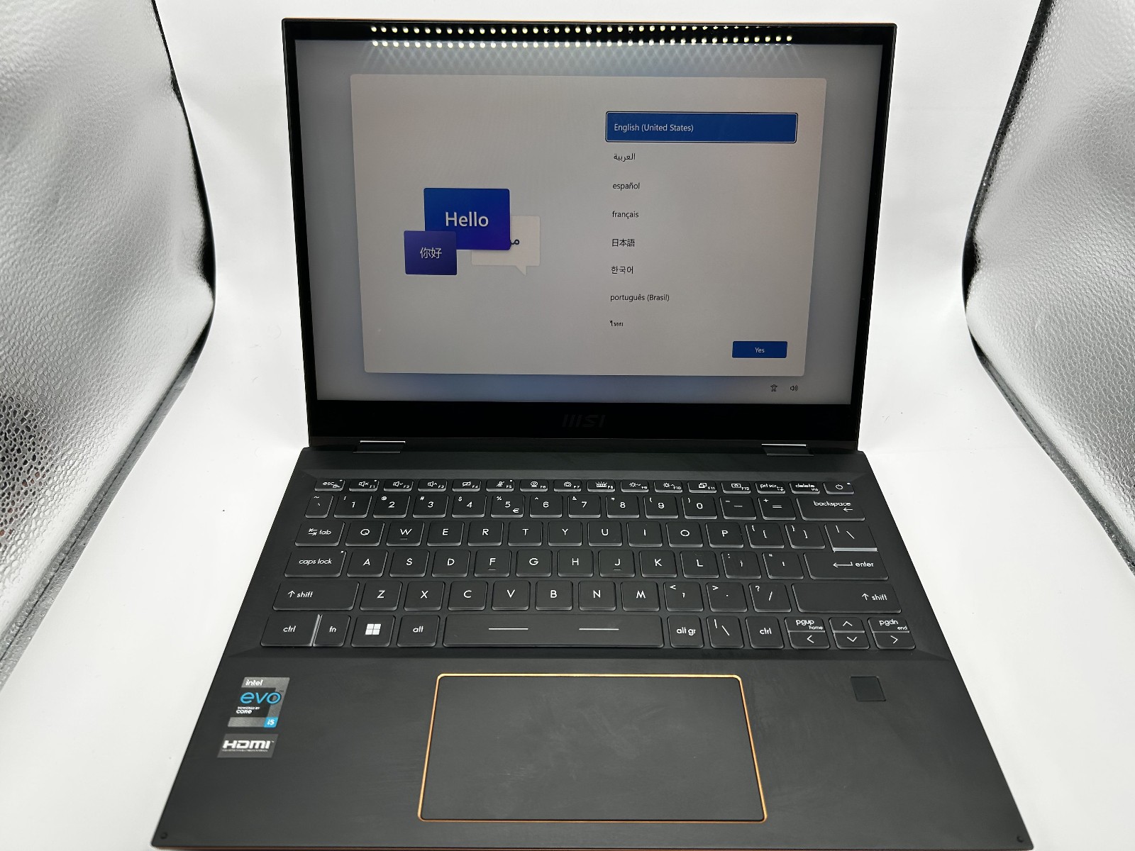 Laptop MSI Summit e13 Evo i5-1240P 16GB DDR5, 512GB SSD, 13.4